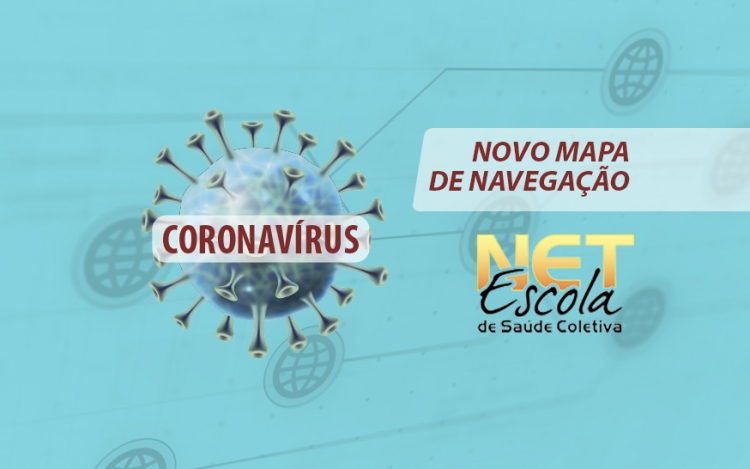 Mapa de navegação sobre o Novo Coronavírus (COVID-19)